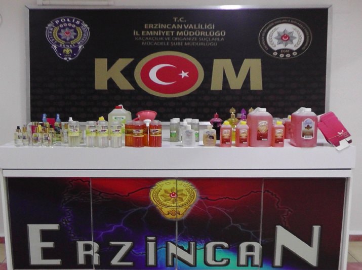 Sahte Kolonya ve Kişisel Bakım Ürünü Operasyonu